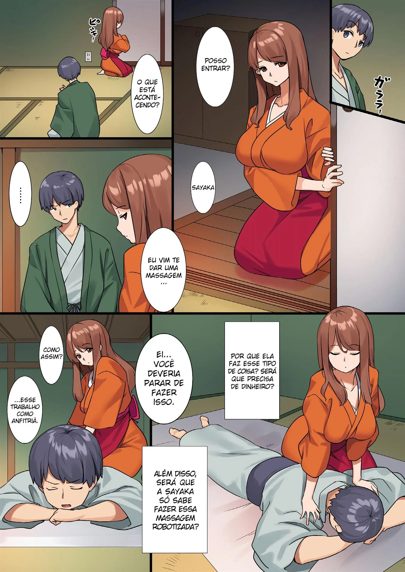 Noite de sexo no hotel das fontes termais – Sexo Grupal – Tradução Nacional