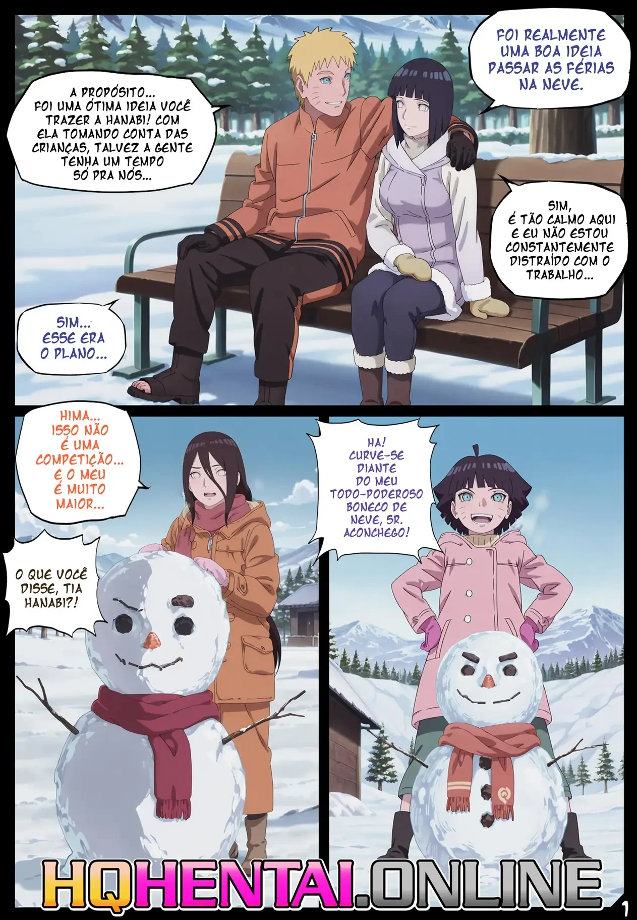 Noite Quente de Natal &ndash; Boruto hentai &ndash; Tradu&ccedil;&atilde;o Completa