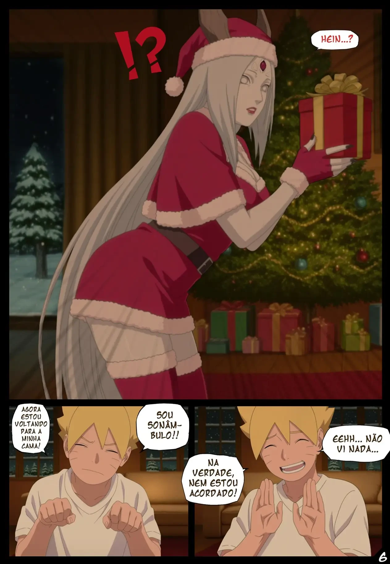 Noite Quente de Natal &ndash; Boruto hentai &ndash; Tradu&ccedil;&atilde;o Completa