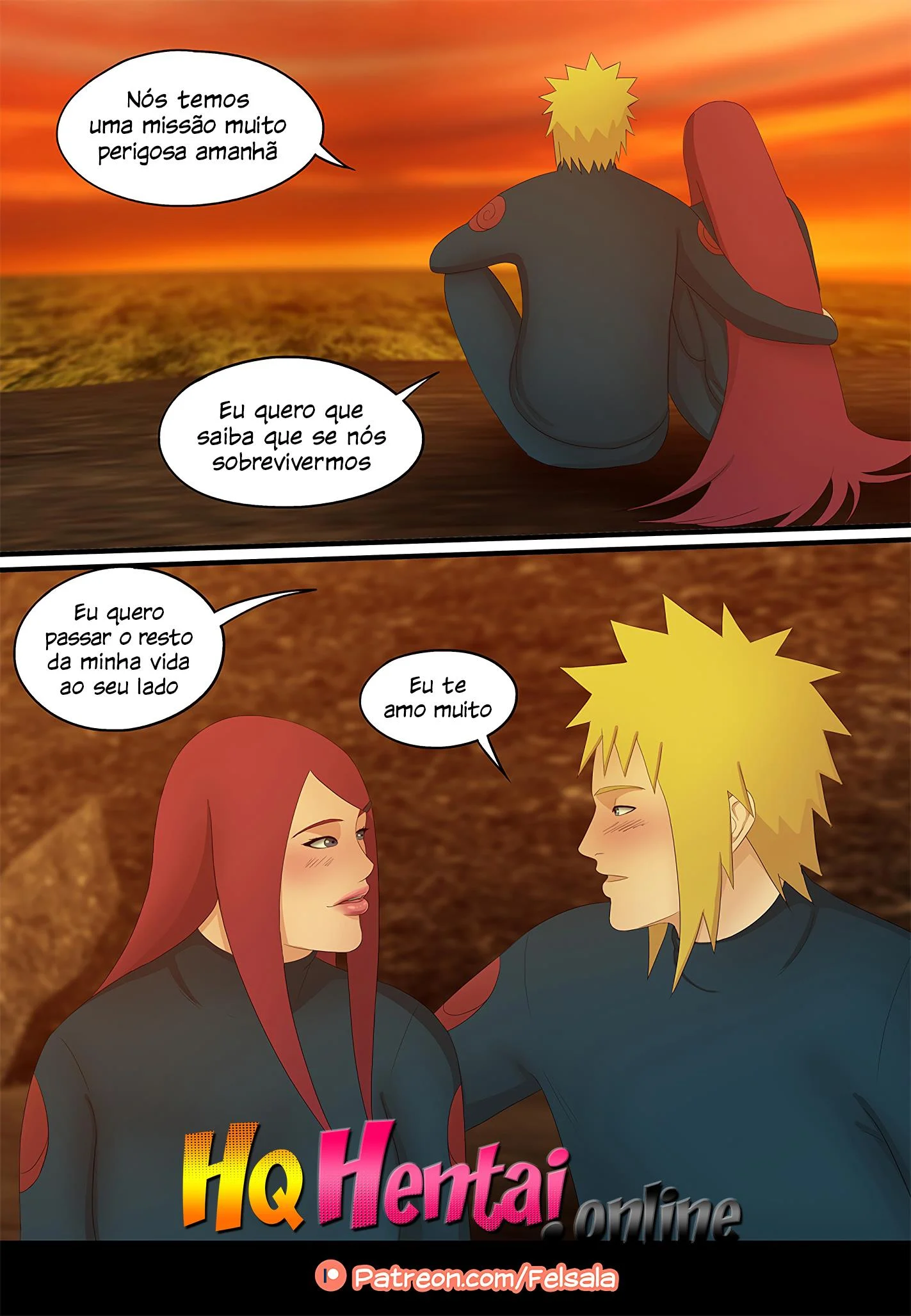 O amor de Kushina e Minato &ndash; Kushina Hentai &ndash; Em Portugu&ecirc;s