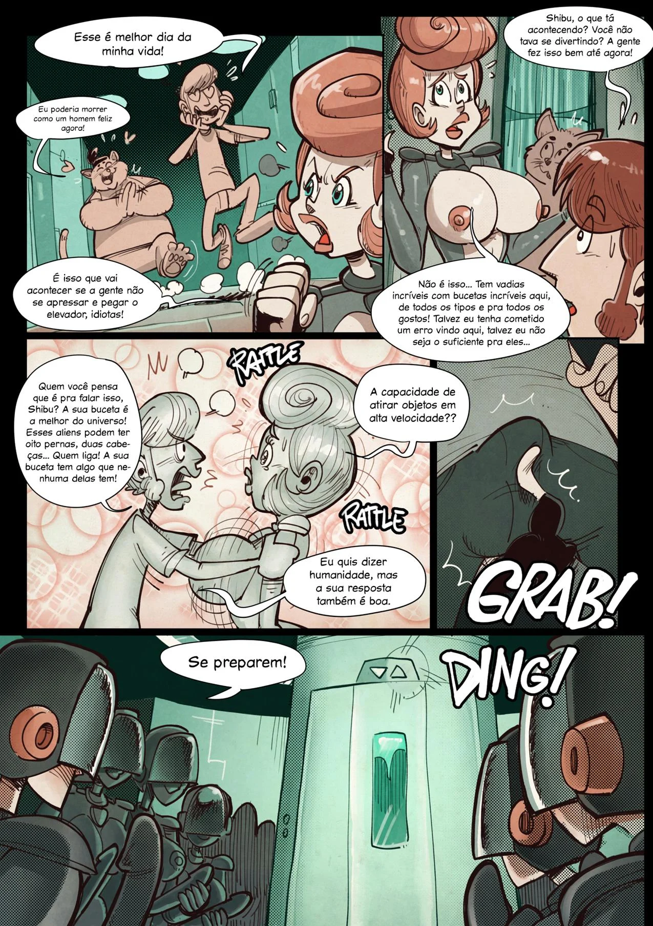 O bordel espacial – Tentáculos – Quadrinho em Português PT-BR O bordel espacial – Tentáculos – Quadrinho em Português PT-BR