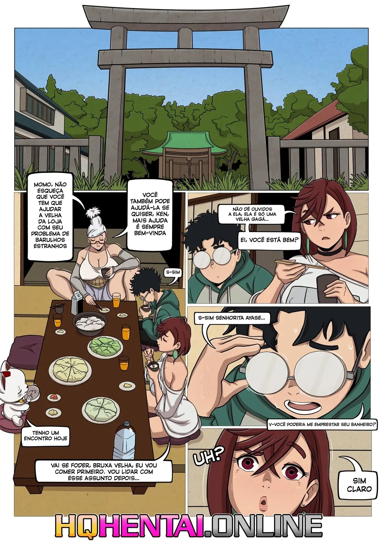 O Ca&ccedil;ador de Calcinhas &ndash; Momo Ayase Hentai &ndash; Todo Traduzido