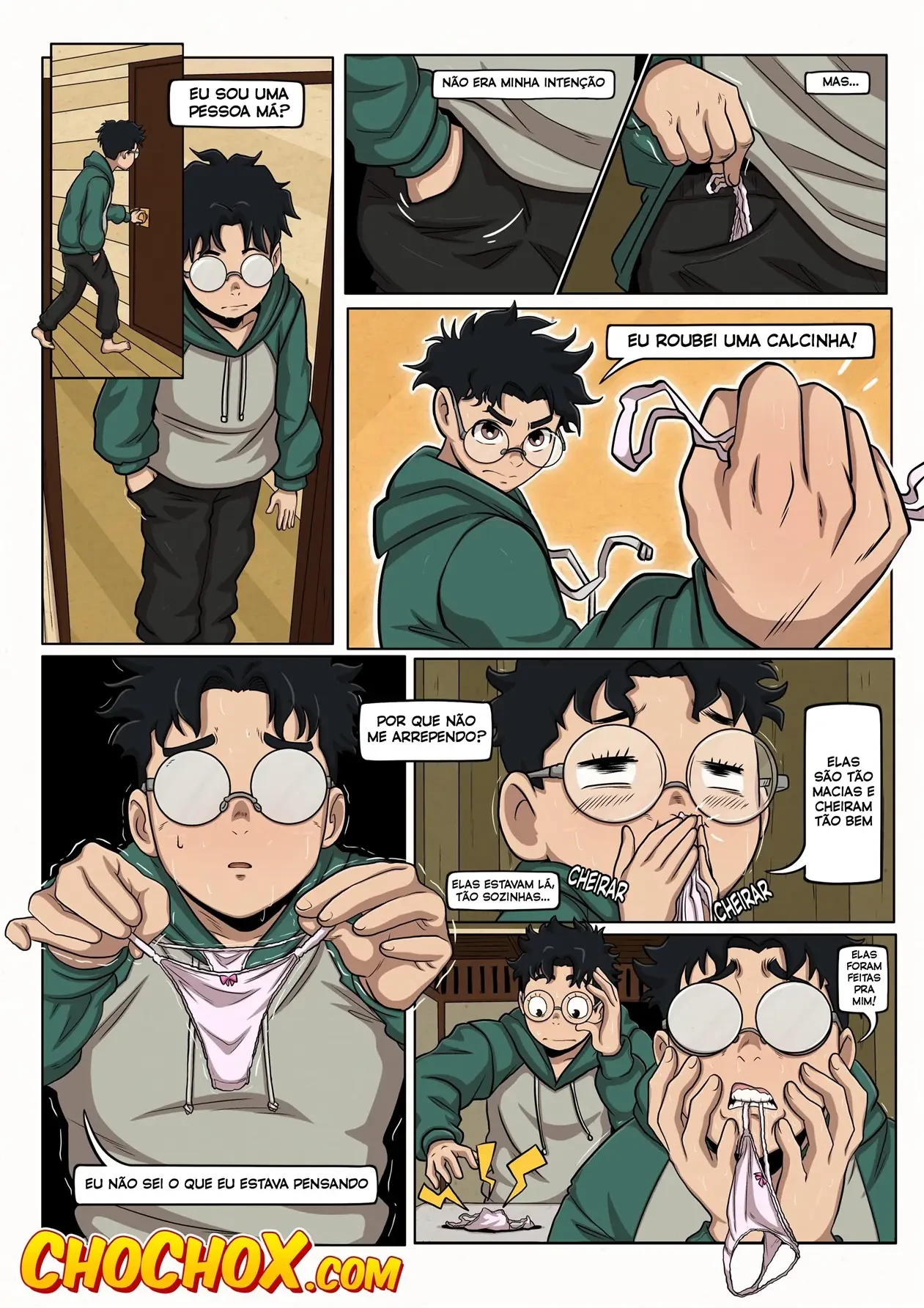 O Ca&ccedil;ador de Calcinhas &ndash; Momo Ayase Hentai &ndash; Todo Traduzido