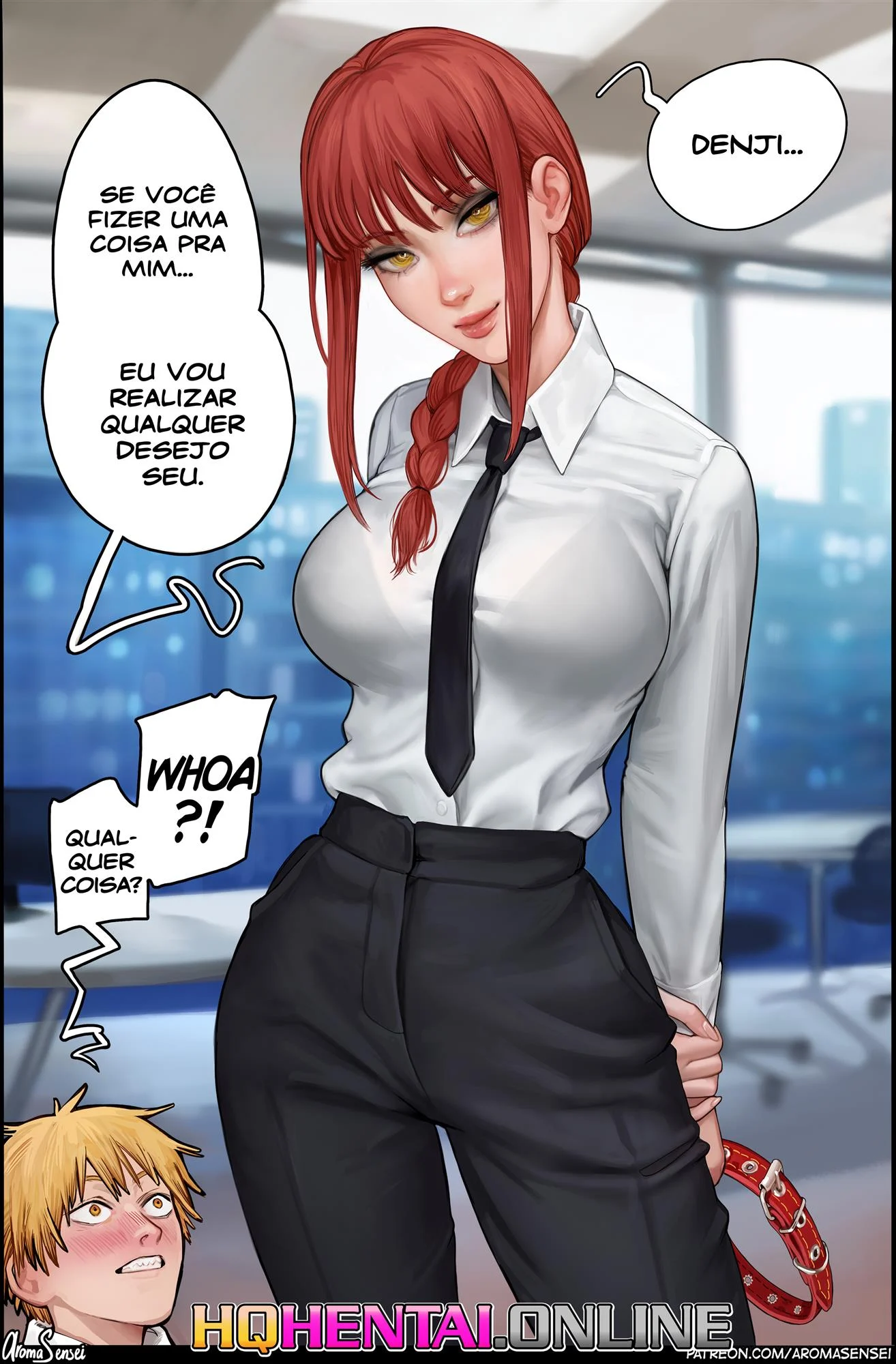 O c&atilde;ozinho da Makima &ndash; Hentai Sem Censura &ndash; Sem Censura