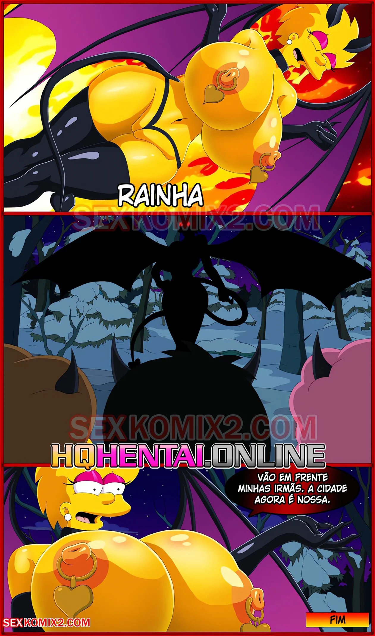 O culto das bruxas pervertidas – Peitões – Quadrinho De Sexo Em PT-BR