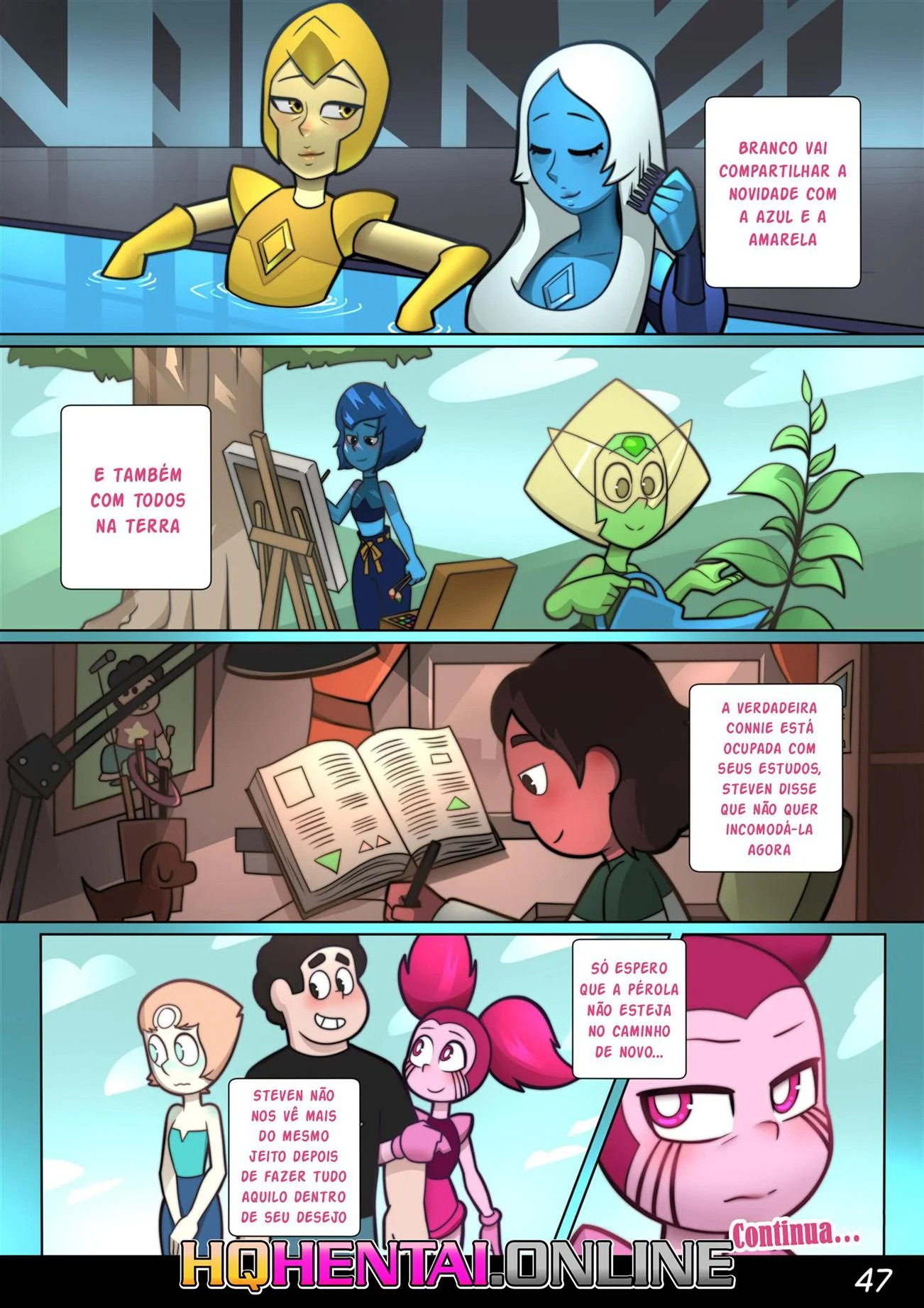 O desejo de Steven &ndash; HQ Porno &ndash; Hentai em Portugu&ecirc;s