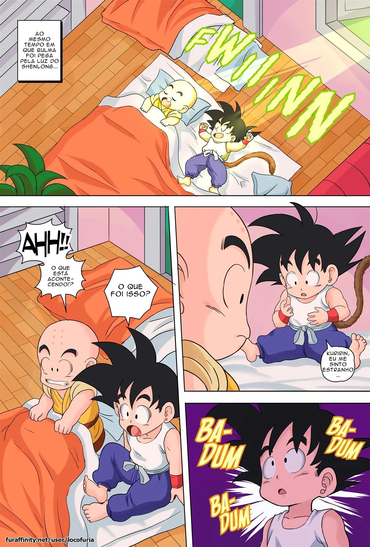 O Desejo Errado 2 &ndash; Dragon Ball Hentai &ndash; Quadrinho em Portugu&ecirc;s PT-BR