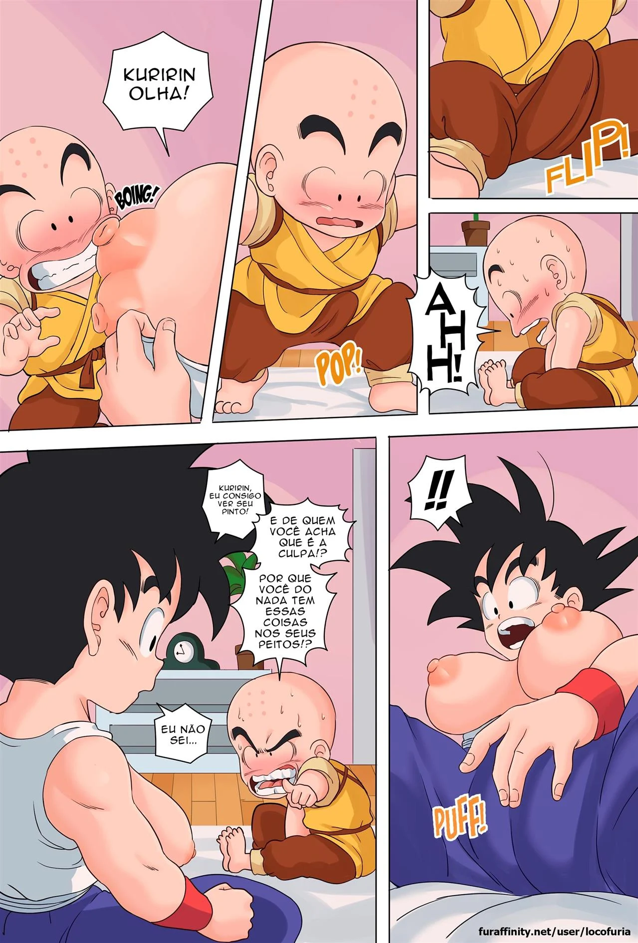 O Desejo Errado 2 &ndash; Dragon Ball Hentai &ndash; Quadrinho em Portugu&ecirc;s PT-BR