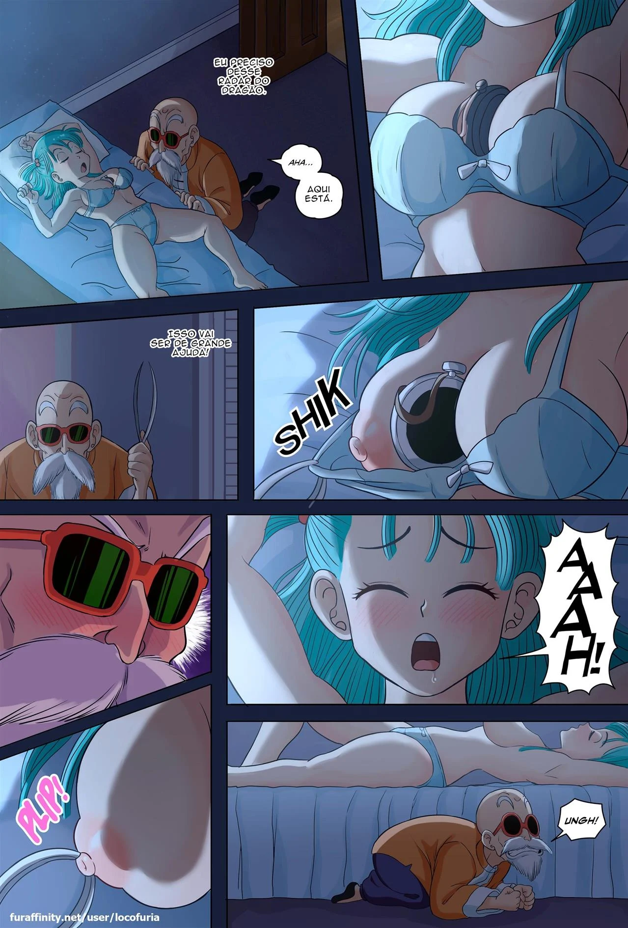 O Desejo Errado 2 &ndash; Dragon Ball Hentai &ndash; Quadrinho em Portugu&ecirc;s PT-BR