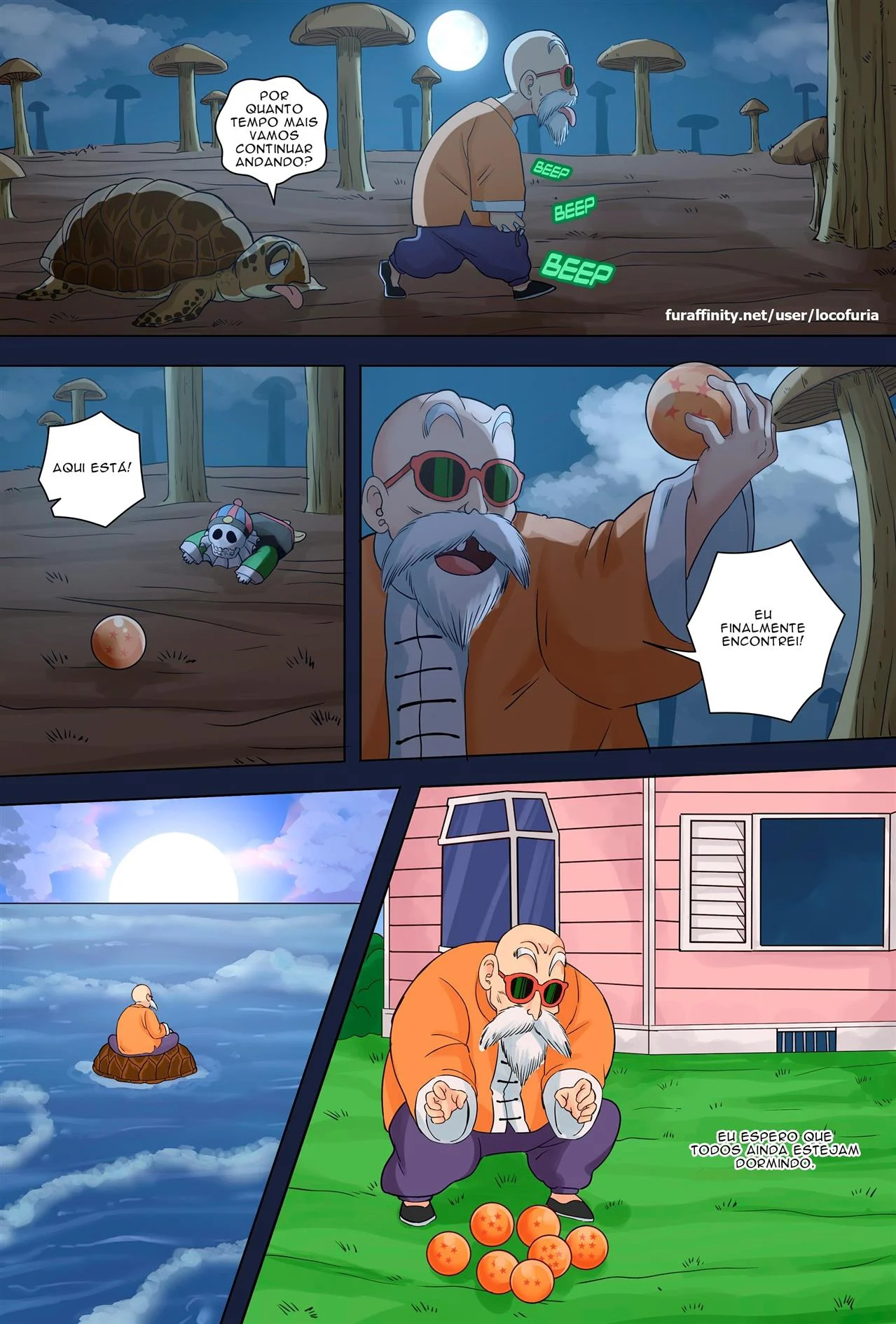 O Desejo Errado 2 &ndash; Dragon Ball Hentai &ndash; Quadrinho em Portugu&ecirc;s PT-BR
