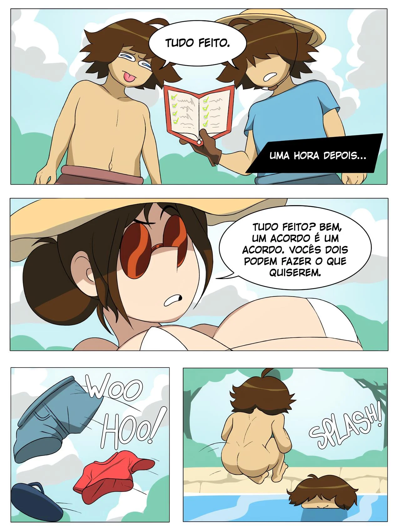 O dia das m&atilde;es de Mia &ndash; Hentai Incesto &ndash; Quadrinho em Portugu&ecirc;s PT-BR