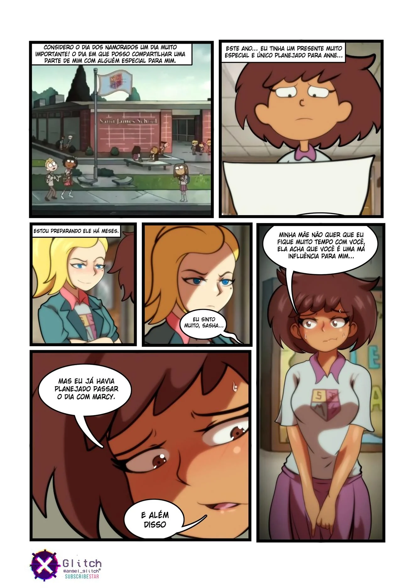 O dia dos namorados de Anne &ndash; Morena &ndash; Em Portugu&ecirc;s