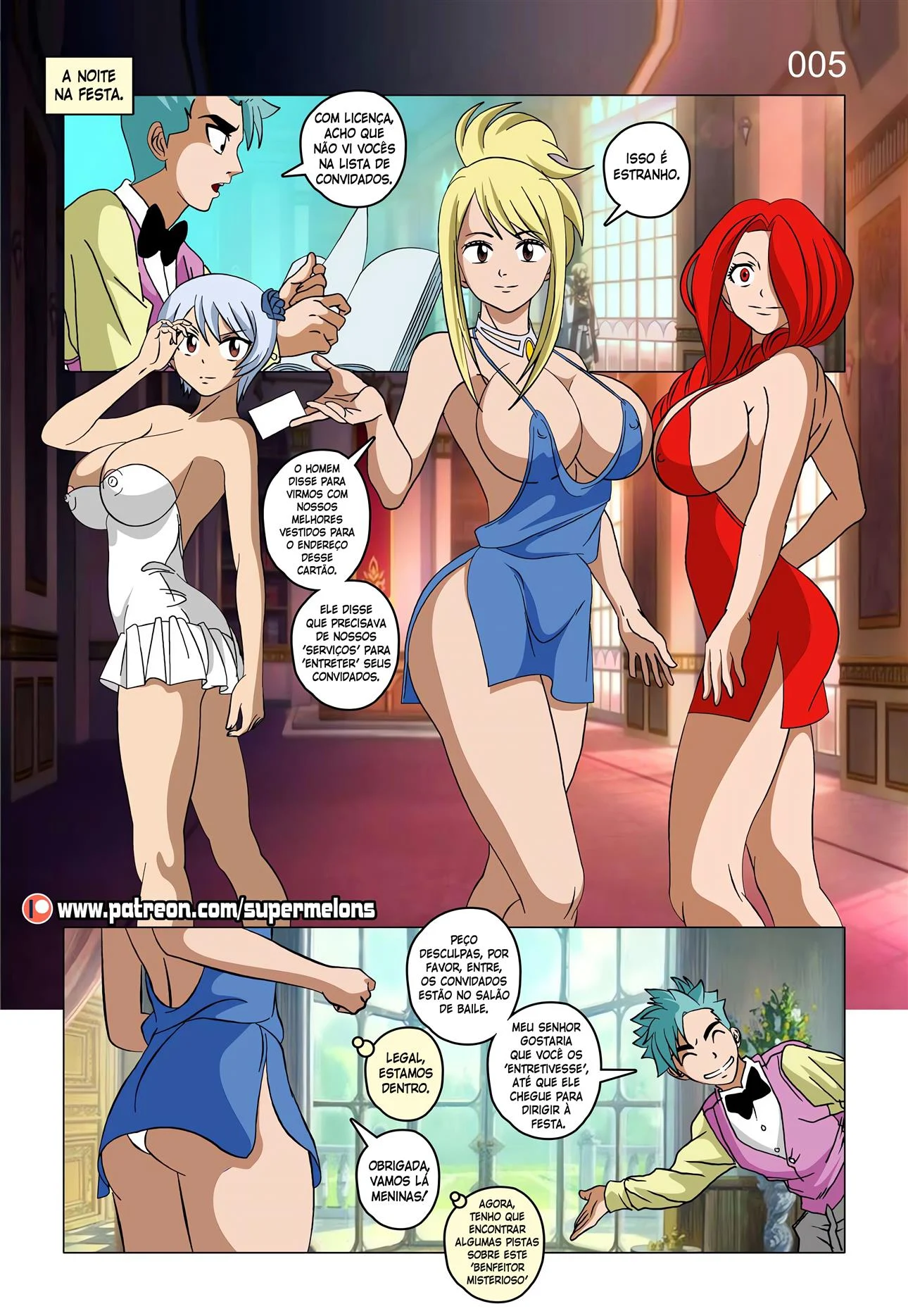 O grande furo de reportagem da Lucy &ndash; Erza Scarlet Hentai &ndash; Completo