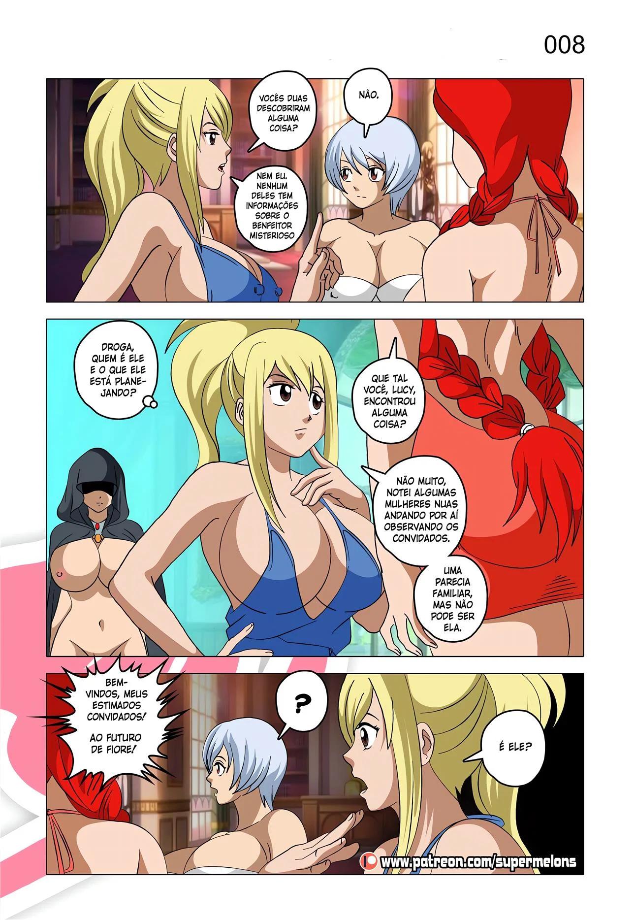 O grande furo de reportagem da Lucy &ndash; Erza Scarlet Hentai &ndash; Completo