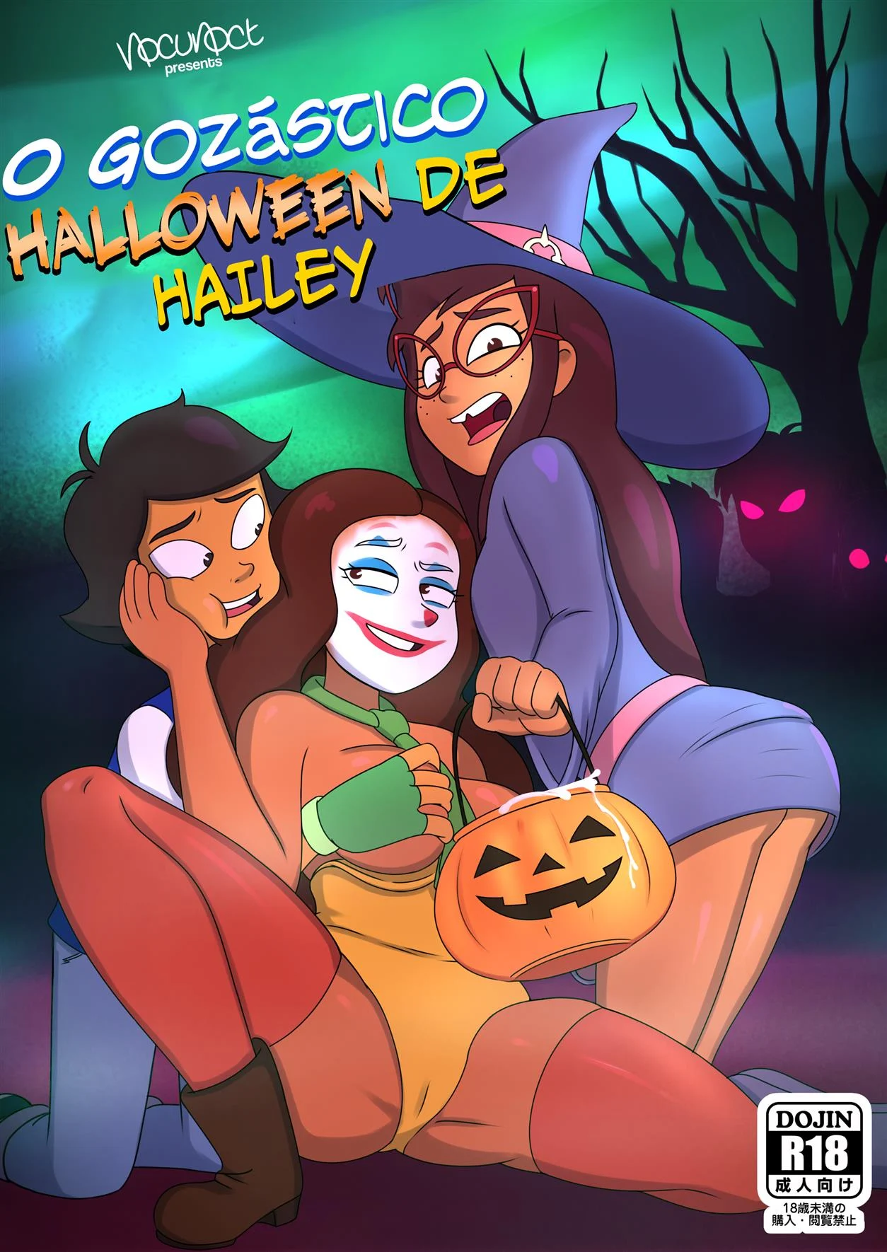 O Halloween Safado da Hailey &ndash; Hailey's On It Hentai &ndash; Sem Censura