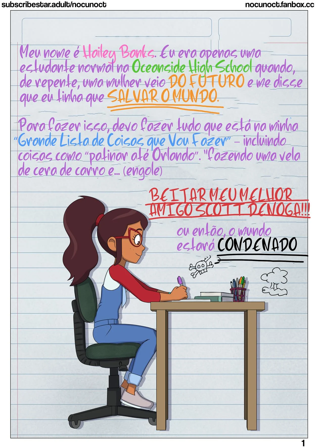 O Halloween Safado da Hailey &ndash; Hailey's On It Hentai &ndash; Sem Censura