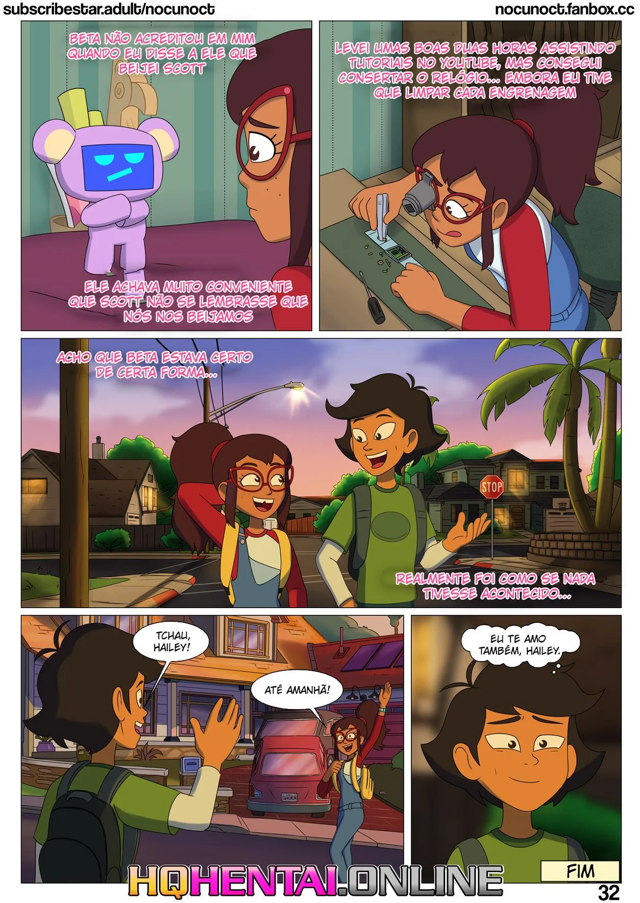 O Halloween Safado da Hailey &ndash; Hailey's On It Hentai &ndash; Sem Censura