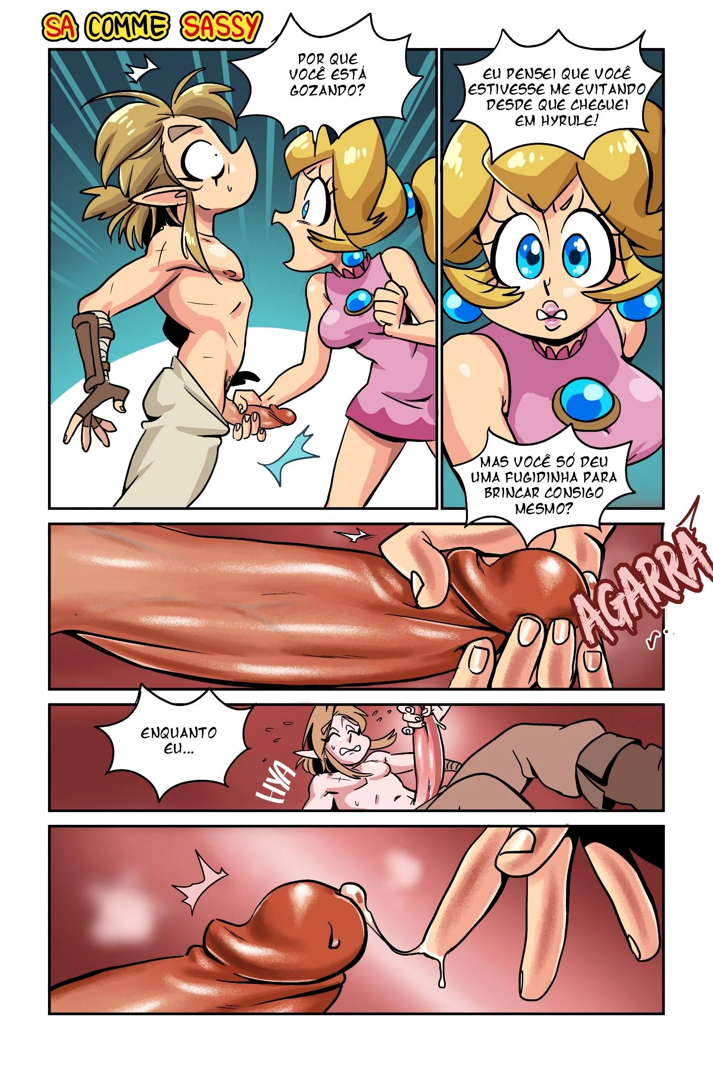 O herói de Hyrule – Super Mario Hentai – Quadrinho De Sexo Em PT-BR O herói de Hyrule – Super Mario Hentai – Quadrinho De Sexo Em PT-BR