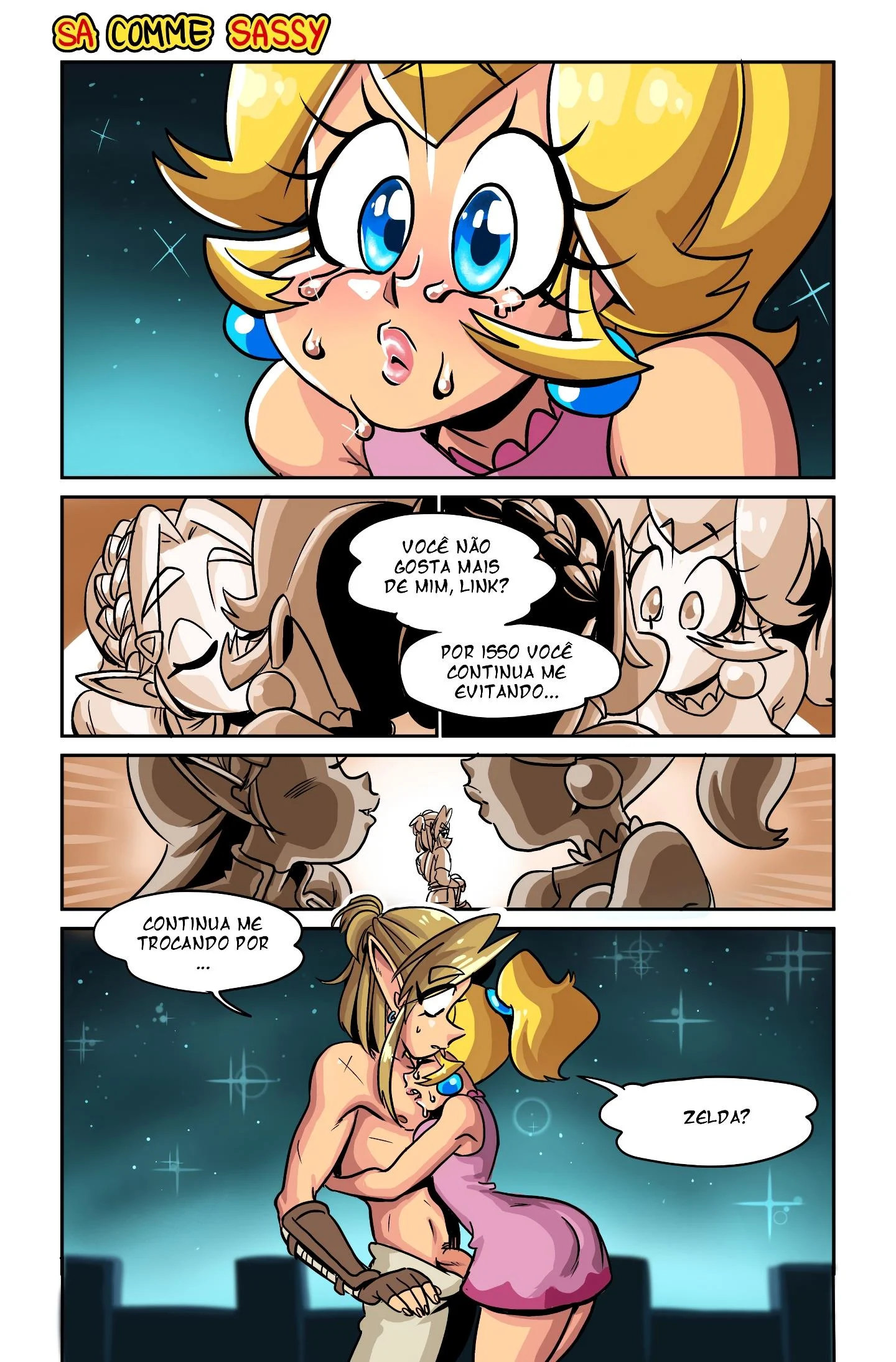 O herói de Hyrule – Super Mario Hentai – Quadrinho De Sexo Em PT-BR O herói de Hyrule – Super Mario Hentai – Quadrinho De Sexo Em PT-BR
