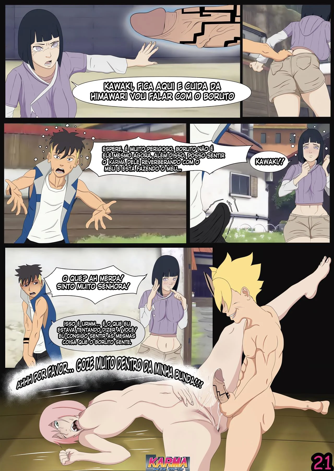 O karma de Boruto 2 &ndash; Hentai &ndash; Em Portugu&ecirc;s