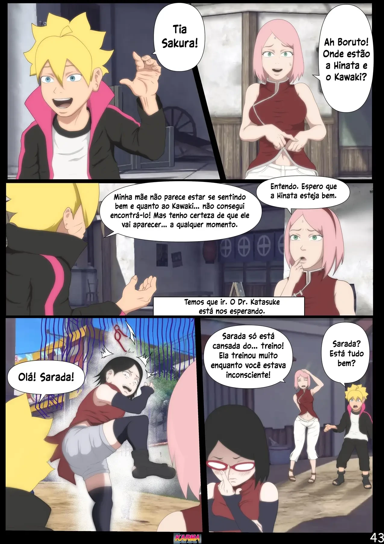 O karma de Boruto 2 &ndash; Hentai &ndash; Em Portugu&ecirc;s