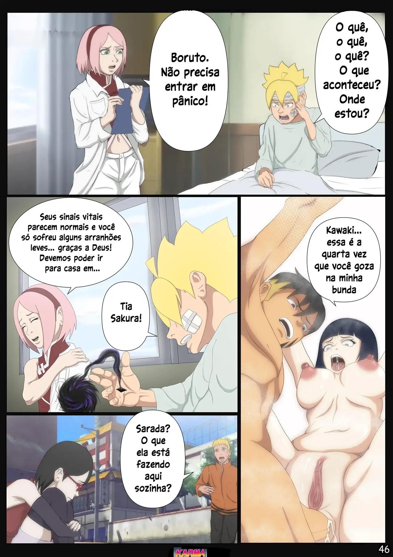 O karma de Boruto 2 &ndash; Hentai &ndash; Em Portugu&ecirc;s