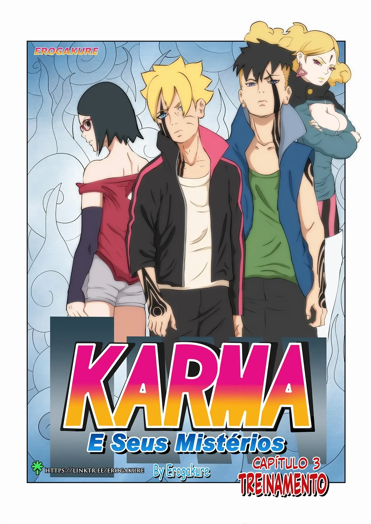 O karma de Boruto 3 – Sarada Hentai – Completo O karma de Boruto 3 – Sarada Hentai – Completo
