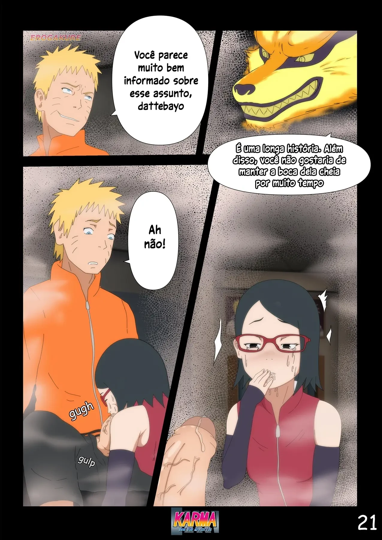 O karma de Boruto 3 – Sarada Hentai – Completo O karma de Boruto 3 – Sarada Hentai – Completo