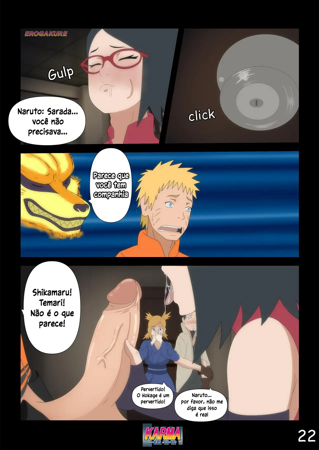 O karma de Boruto 3 – Sarada Hentai – Completo O karma de Boruto 3 – Sarada Hentai – Completo