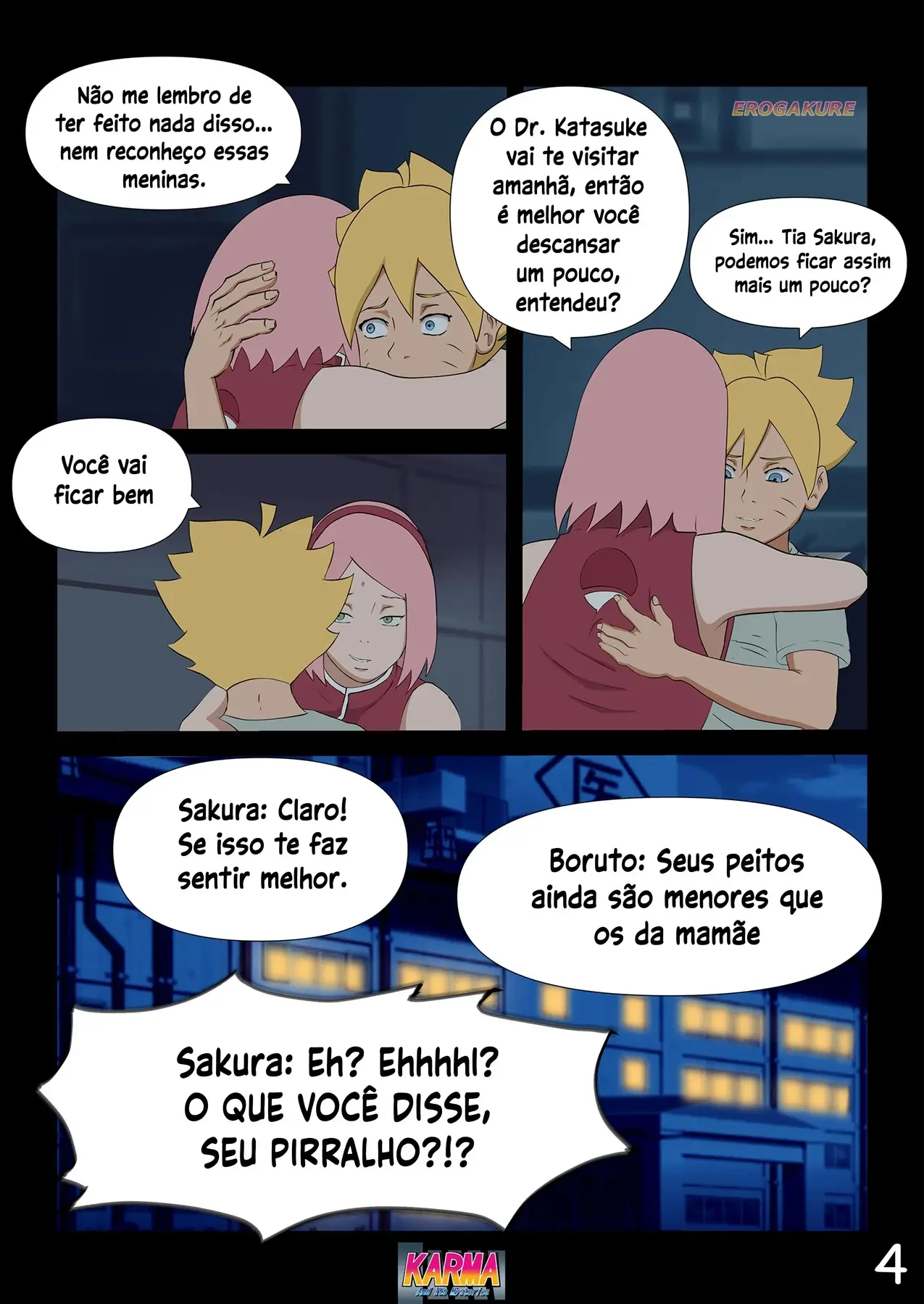 O karma de Boruto 3 – Sarada Hentai – Completo O karma de Boruto 3 – Sarada Hentai – Completo