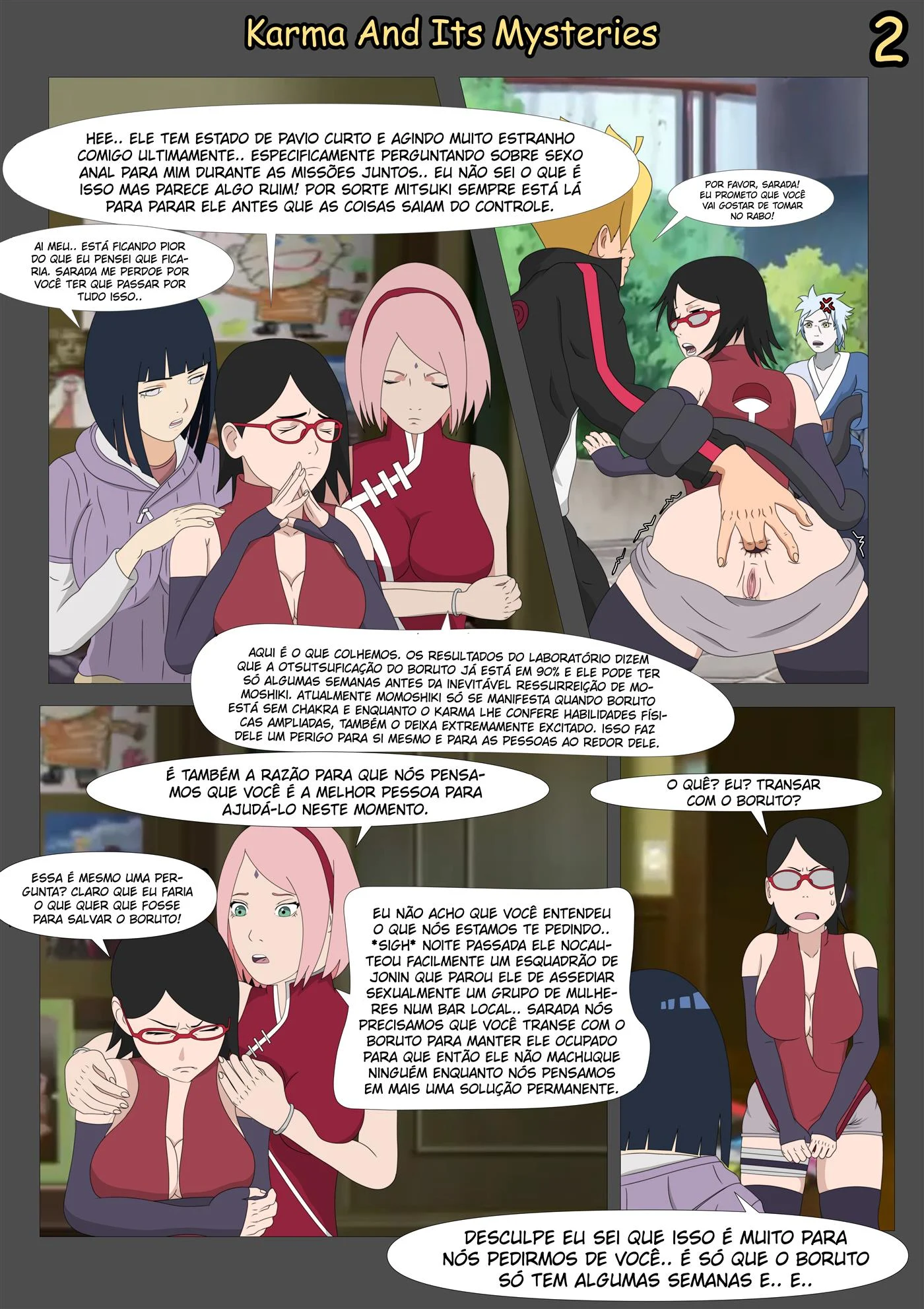 O karma de Boruto &ndash; Boquete &ndash; Ler Quadrinho Completos