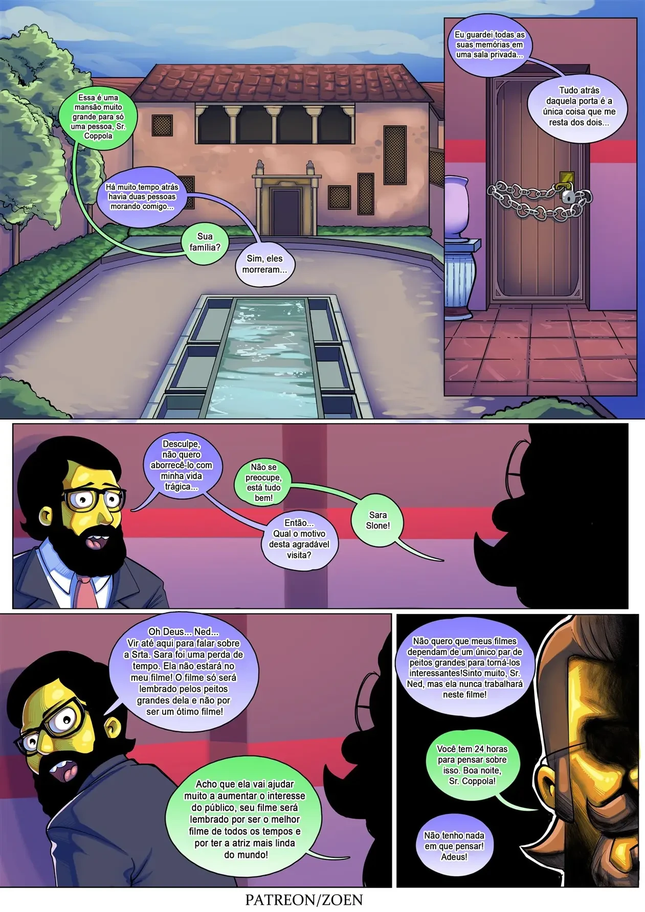 O Lado Oculto de Ned &ndash; Quadrinhos Eroticos &ndash; Quadrinho em Portugu&ecirc;s PT-BR