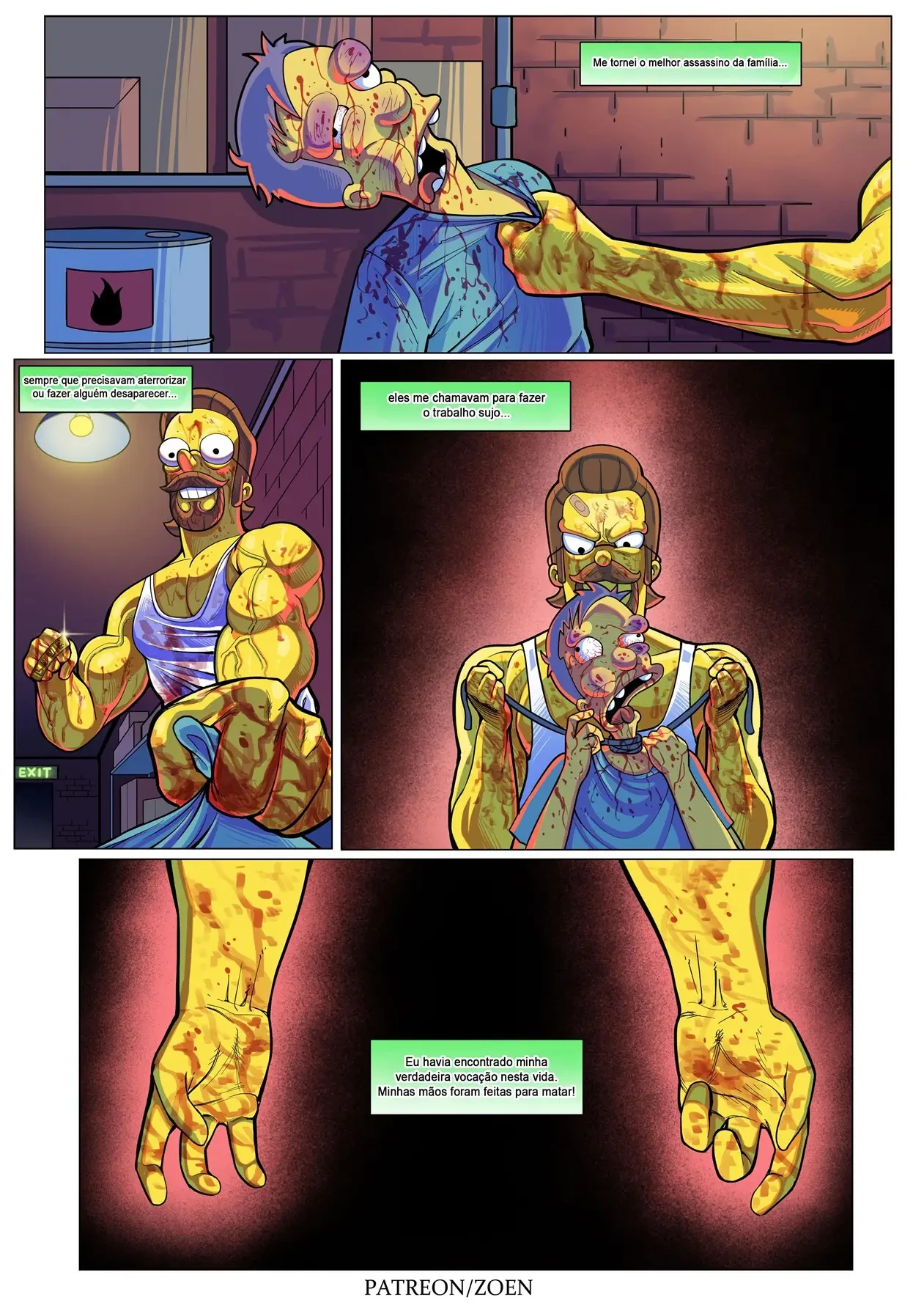 O Lado Oculto de Ned &ndash; Quadrinhos Eroticos &ndash; Quadrinho em Portugu&ecirc;s PT-BR