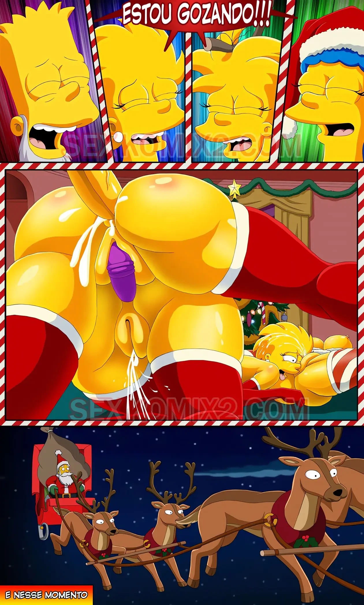 O Milagre de Natal &ndash; Incesto &ndash; Ler Quadrinho Porno PT-BR