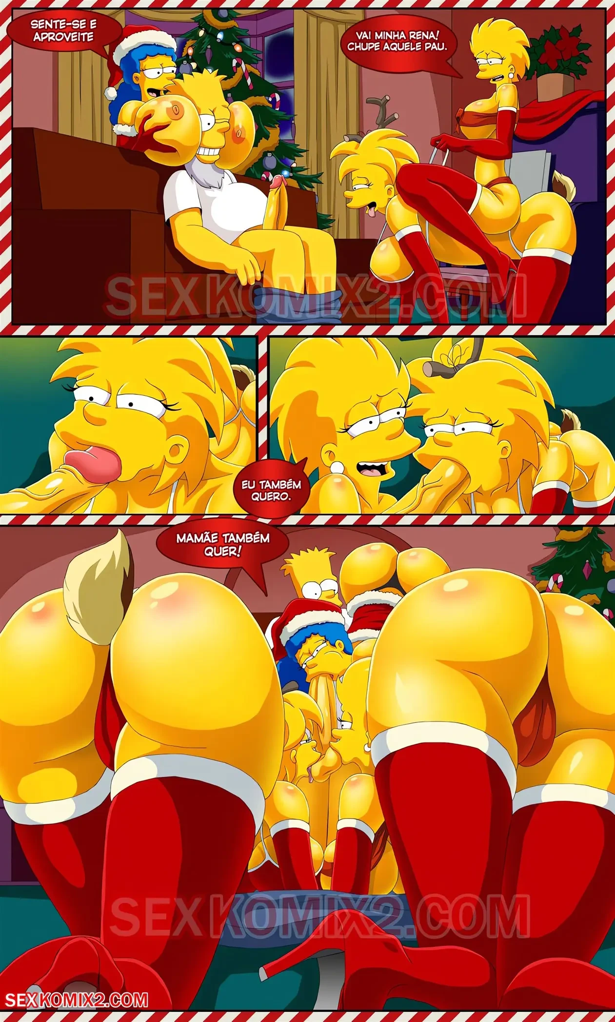 O Milagre de Natal &ndash; Incesto &ndash; Ler Quadrinho Porno PT-BR