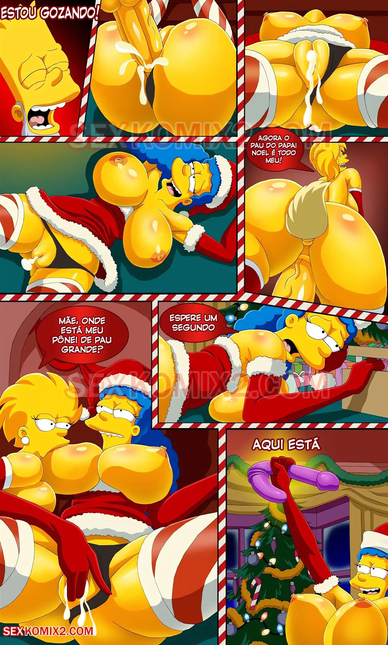 O Milagre de Natal &ndash; Incesto &ndash; Ler Quadrinho Porno PT-BR