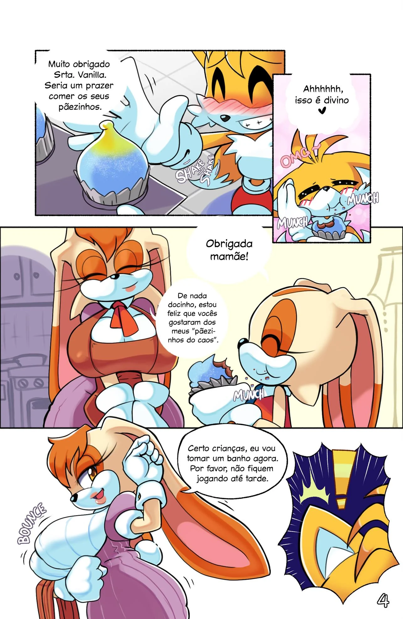 O Momento Gamer do Tails &ndash; HQ Porno &ndash; Quadrinho em Portugu&ecirc;s PT-BR