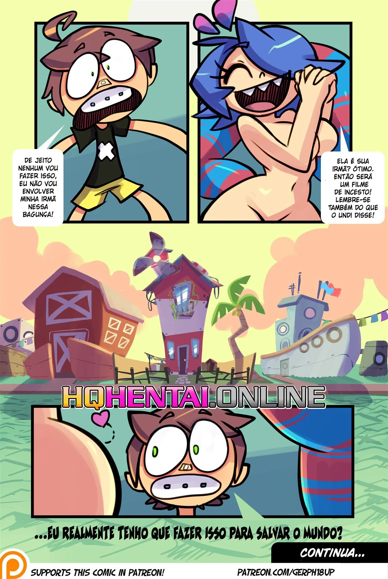 O Mundo da Skarp 1 &ndash; Ahegao &ndash; Em Portugu&ecirc;s