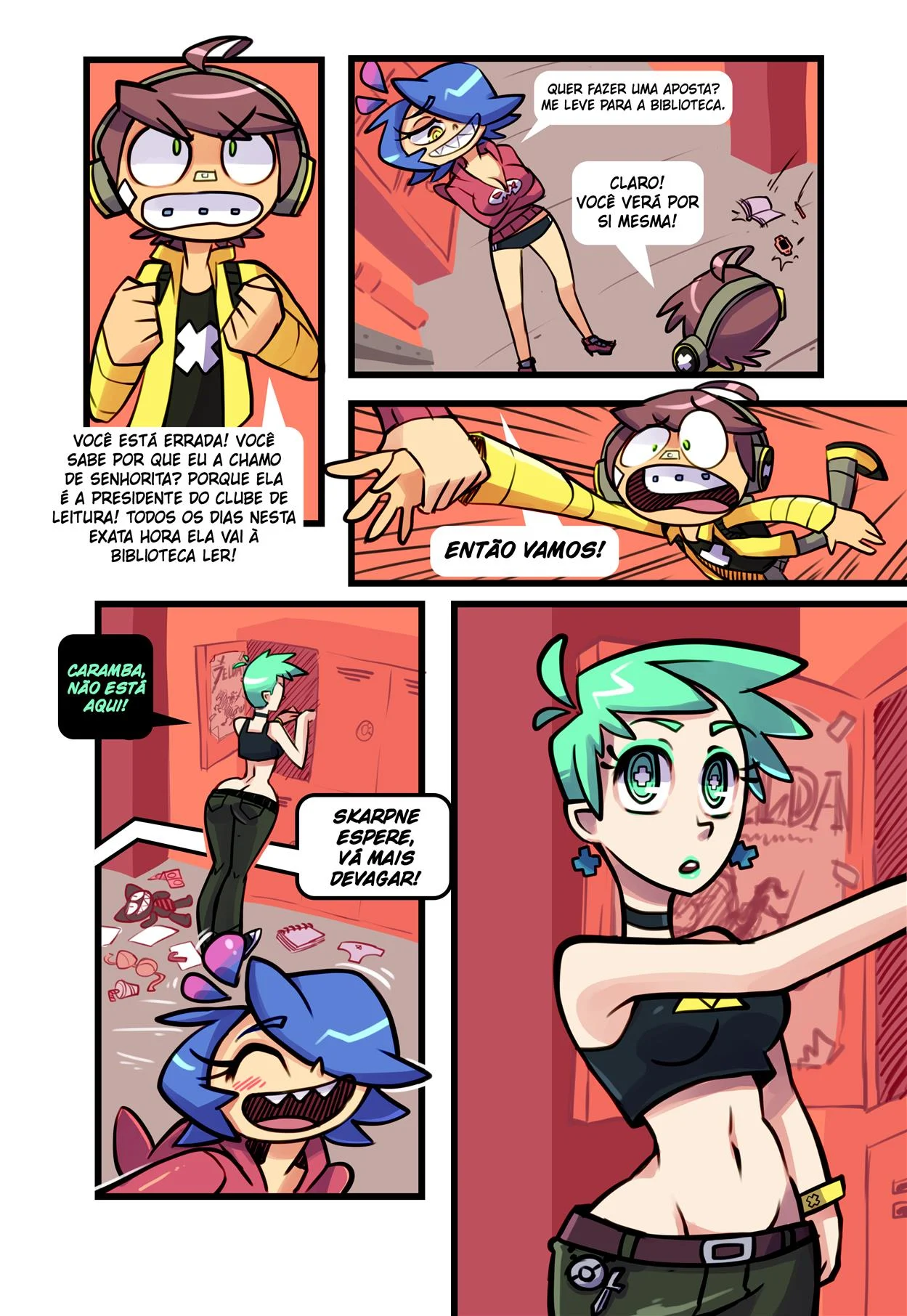 O Mundo da Skarp 2 &ndash; Bukkake &ndash; Legendas em PT-BR