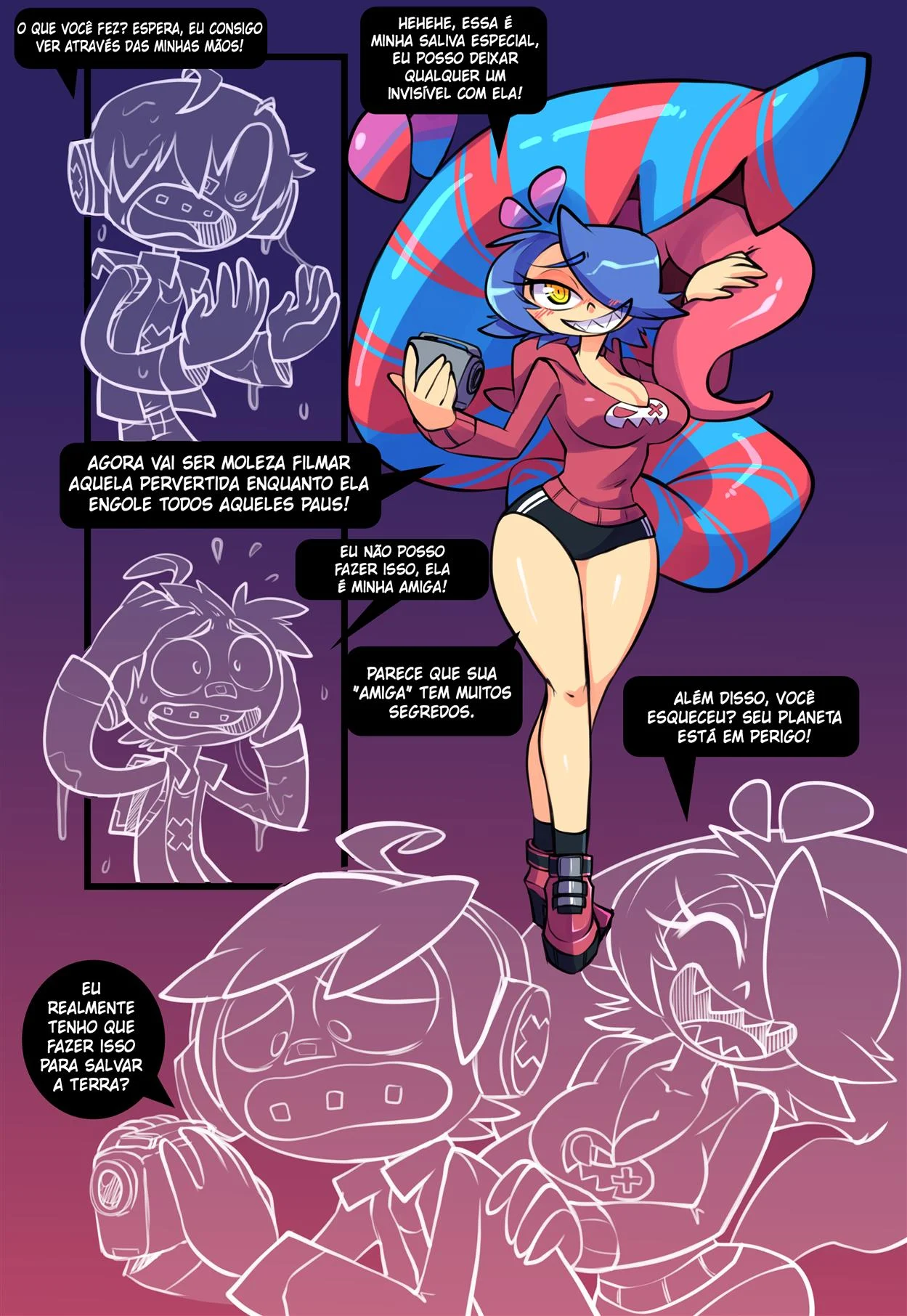 O Mundo da Skarp 2 &ndash; Bukkake &ndash; Legendas em PT-BR