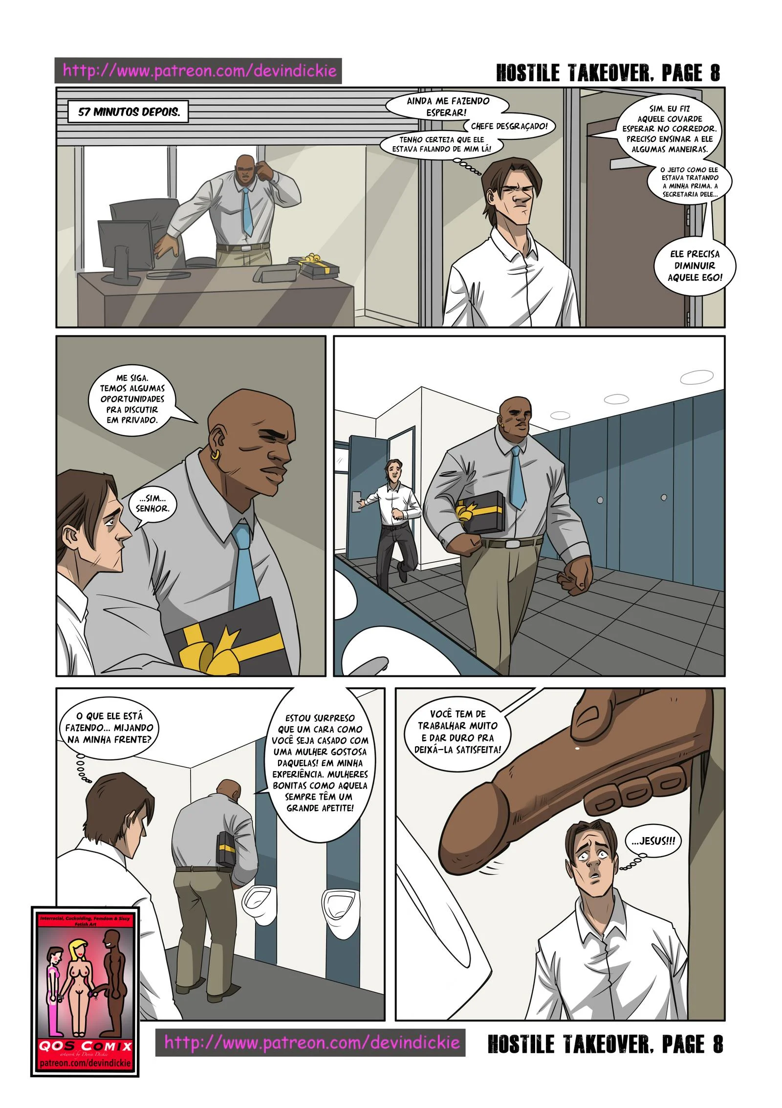 O Neg&atilde;o da Firma &ndash; Pau Grande &ndash; Quadrinho De Sexo Em PT-BR