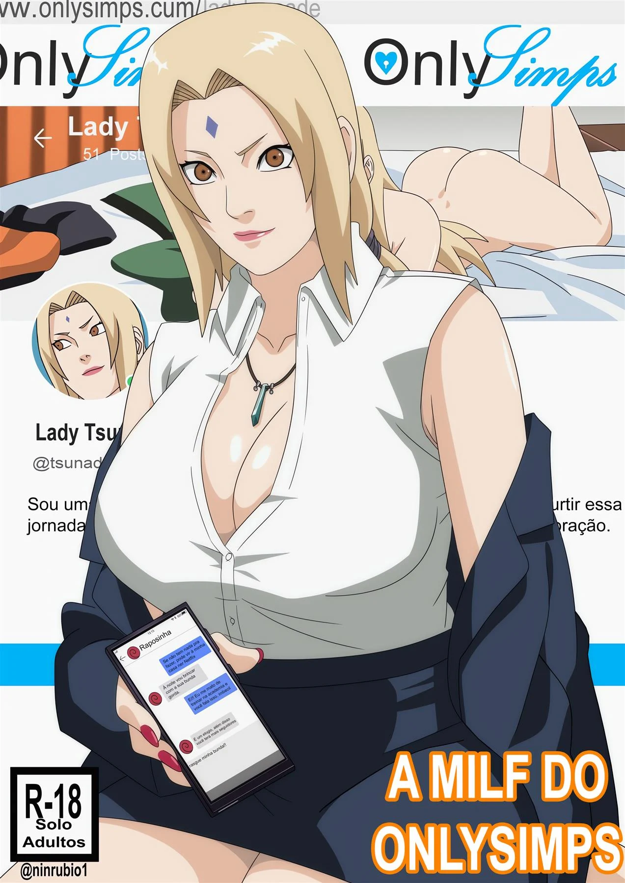 O OnlyFans de Tsunade &ndash; MILF &ndash; Hentai em Portugu&ecirc;s