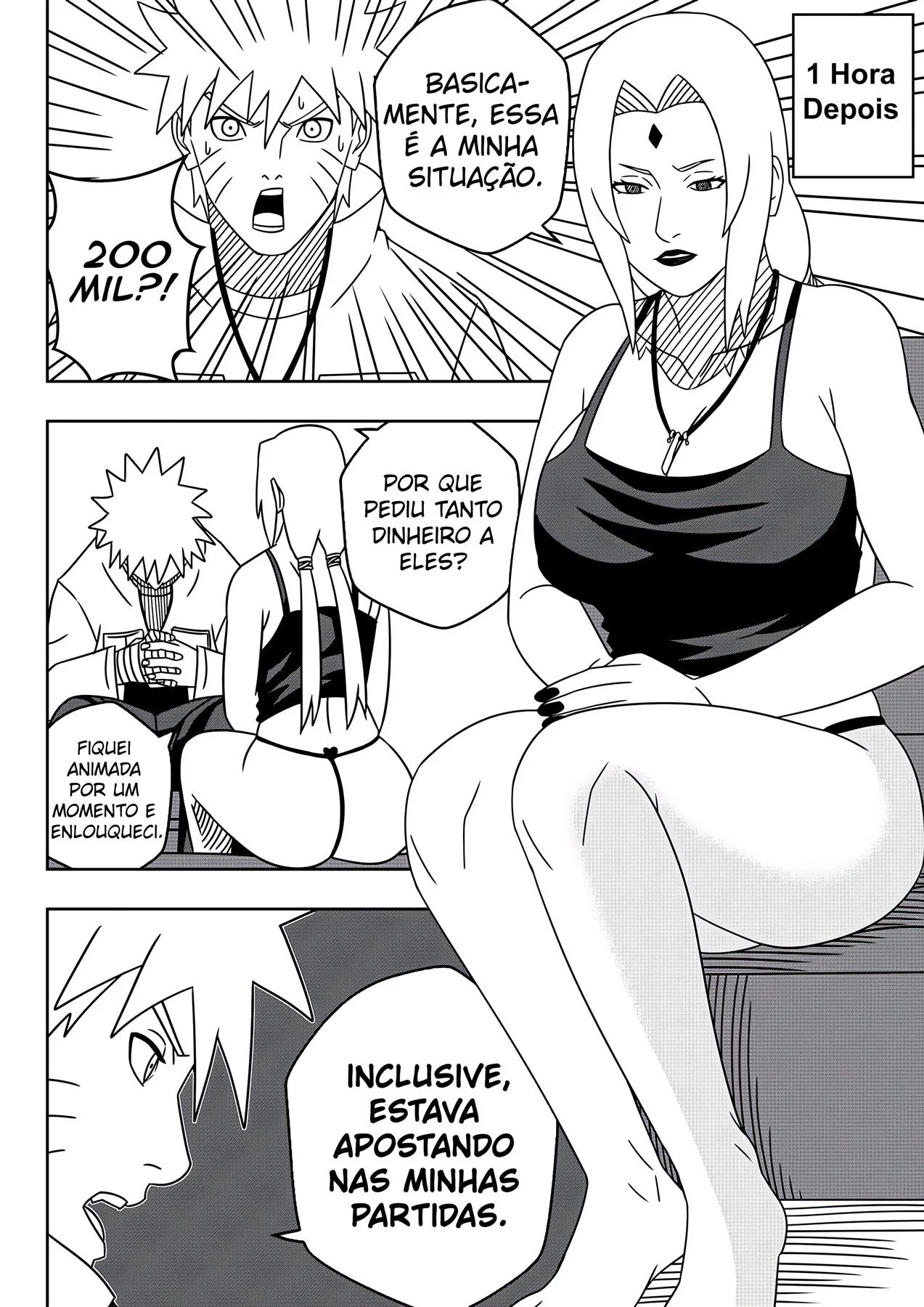 O OnlyFans de Tsunade &ndash; MILF &ndash; Hentai em Portugu&ecirc;s