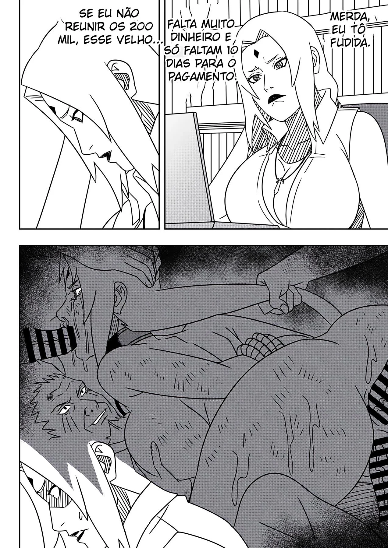 O OnlyFans de Tsunade &ndash; MILF &ndash; Hentai em Portugu&ecirc;s