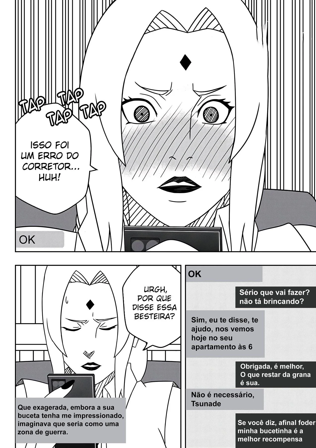 O OnlyFans de Tsunade &ndash; MILF &ndash; Hentai em Portugu&ecirc;s