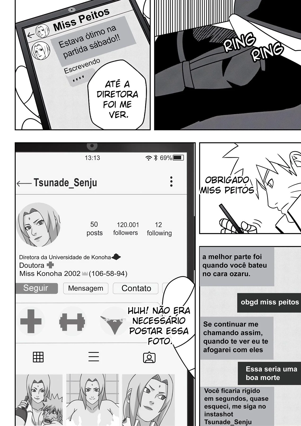 O OnlyFans de Tsunade &ndash; MILF &ndash; Hentai em Portugu&ecirc;s