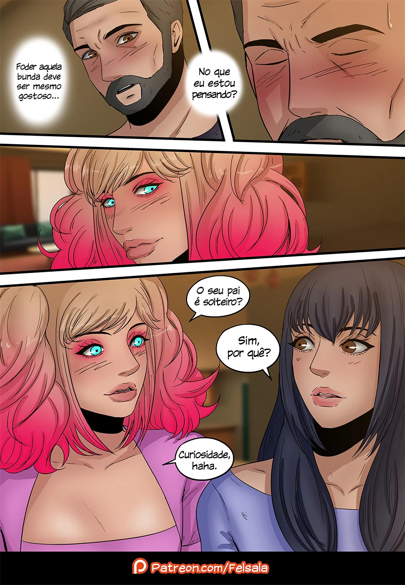 O pai da minha amiga &ndash; HQ De Sexo &ndash; Legendas em PT-BR