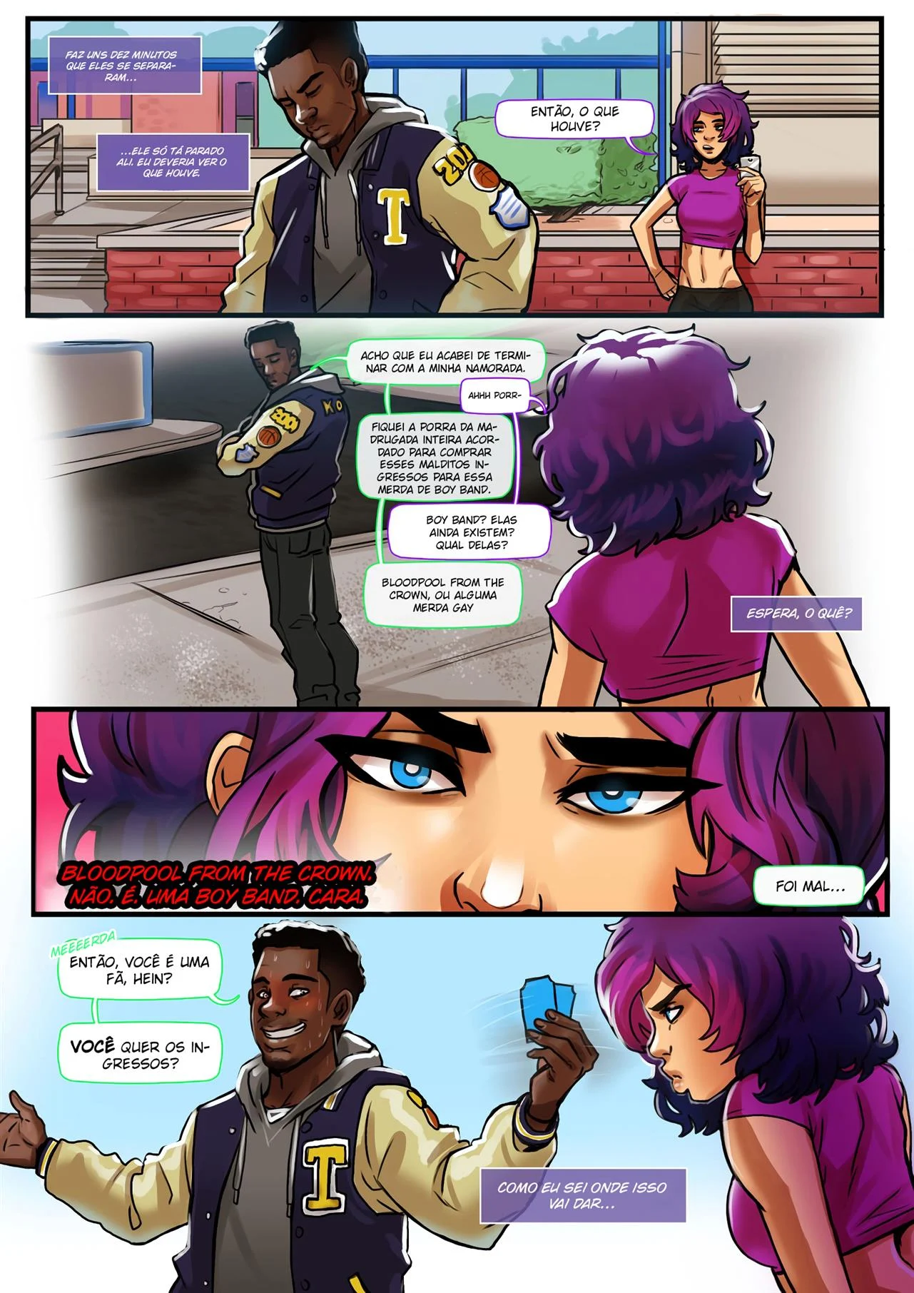 O passe para a porta de tr&aacute;s &ndash; Anal &ndash; Ler Quadrinho Porno PT-BR