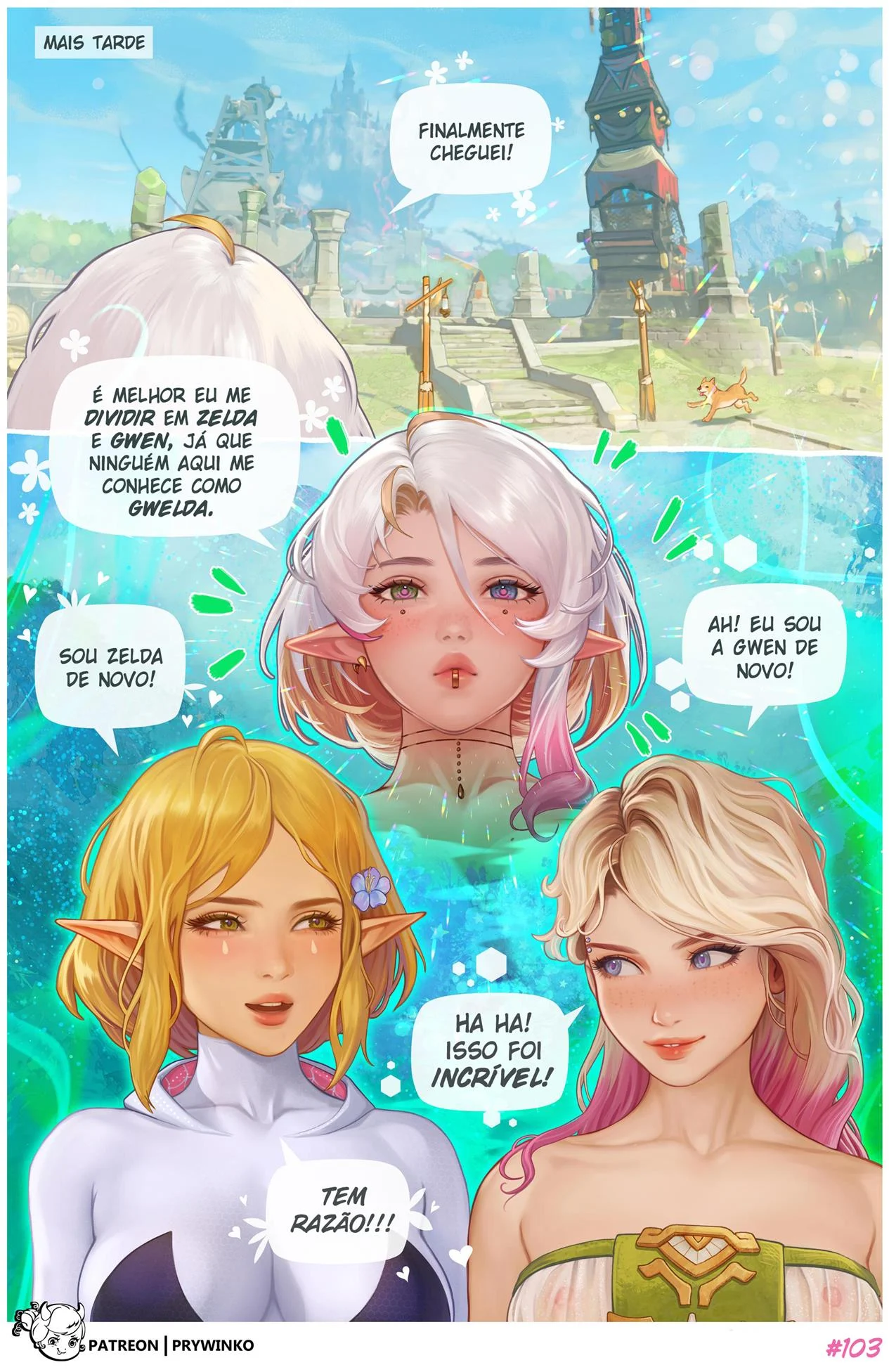 O Portal para Hyrule &ndash; HQ Porno &ndash; Tradu&ccedil;&atilde;o Nacional