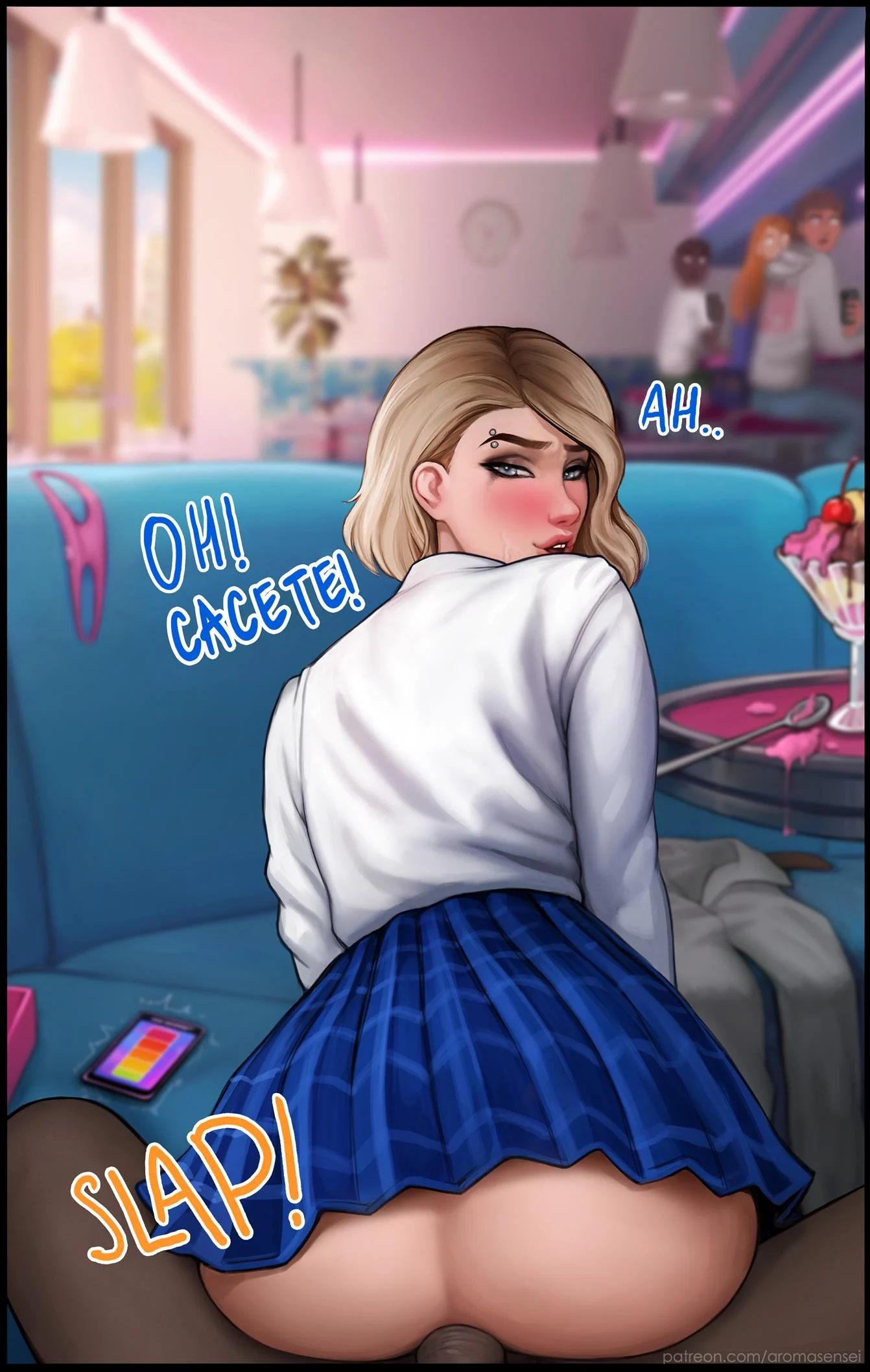 O Presente da Gwen – Aroma Sensei – Ler Quadrinho Porno PT-BR O Presente da Gwen – Aroma Sensei – Ler Quadrinho Porno PT-BR